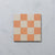 Mini Chequerboard Marigold Cement Tile